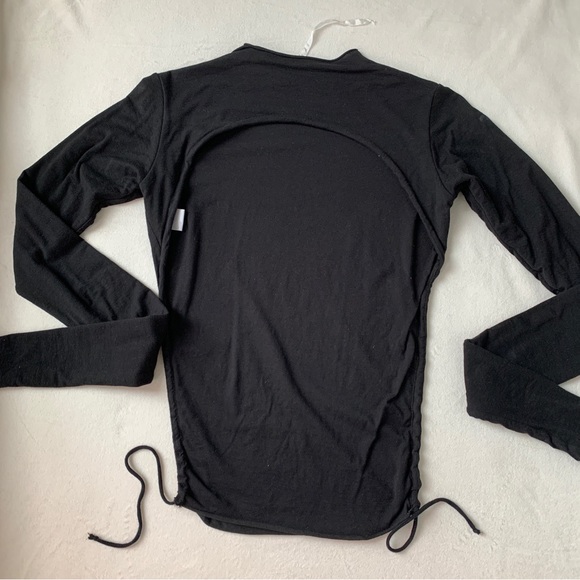 ARE YOU AM I SAIA TOP IN BLACK SIZE SMALL - Picture 7 of 15